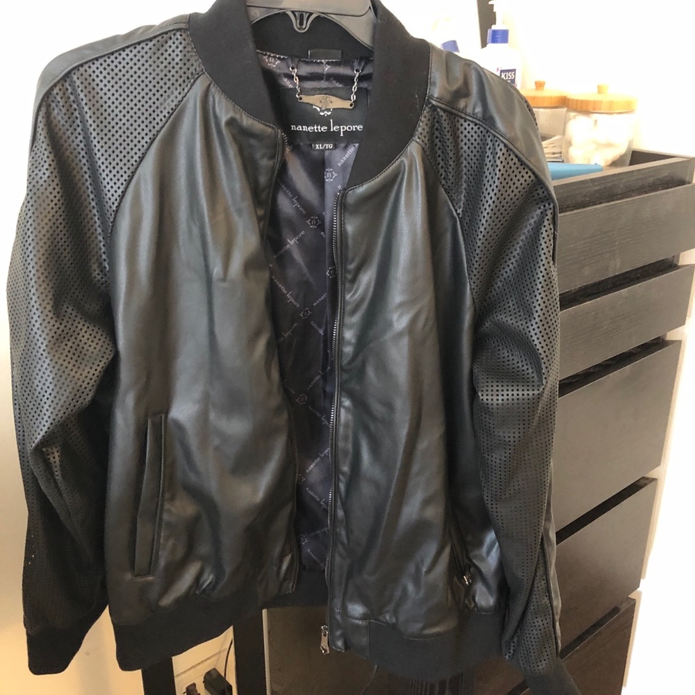 Leather jacket, never worn